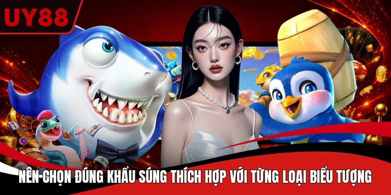 Nên chọn đúng khẩu súng thích hợp với từng loại biểu tượng